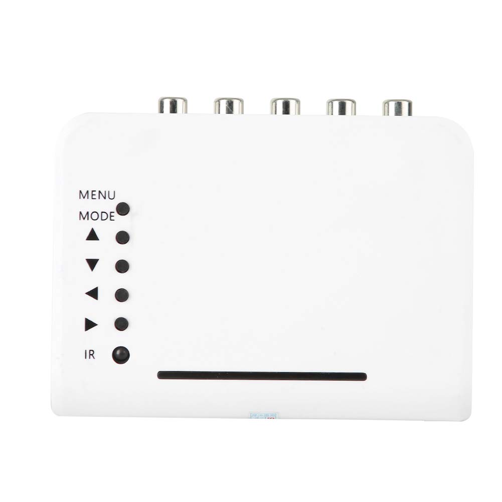 Alomejor Video Quad Splitter Processore per Telecamera Ad Alta Risoluzione 4 per Installazioni di Sorveglianza Configurazione Semplice