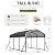 DAUSOLA 10x15 FT Metal Carport, Heavy Duty Carports Canopy with Updated Enhanced Base and Roof for All-Weather Use, Outdoor Galvanized Car Shelter, Car Port Garage for Car, Boats and Tractors, Grey