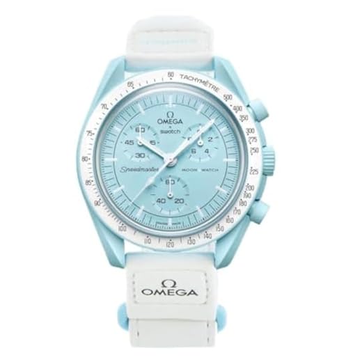 Swatch Omega x Moon Mission to Uranus Speedmaster Blue - Nuovo, Blu, Moderno