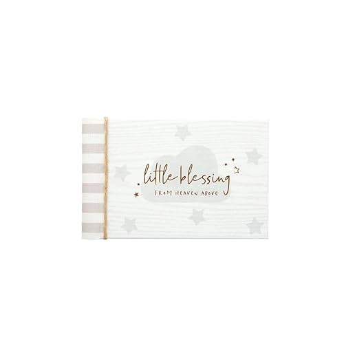 C.R. Gibson Little Blessing Baby Brag Book álbum de fotos, 7.25 x 4.5 pulgadas