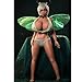 Silicone Doll for Adult Companion Dolls Flexible Full Body Female Seamless Action Figure Life Size Doll for Men Lifelike Model Realistic for Arts/Drawings/Photography (4.4FT-1-Fat)