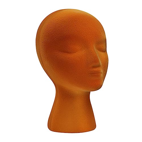 Healeved Salon Shop Display Wig Mannequin Head Stand Women Head Model Wig Display Stand and for Use