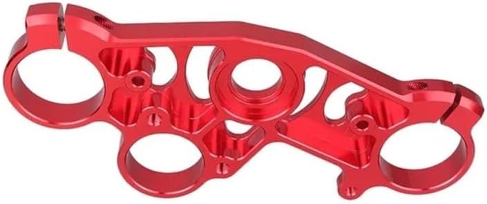 Motorcycle Fit For YZF R1 2004 2005 2006 / YZF-R1 04 05 06 Lowering Triple Tree Front End Upper Clamp(Red)
