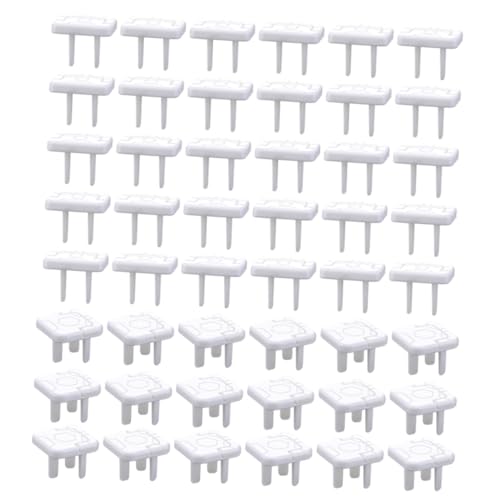 SHOWERORO Durability Safety 50pcs Baby Socket Covers Us Socket Cover Childproof Outlet for