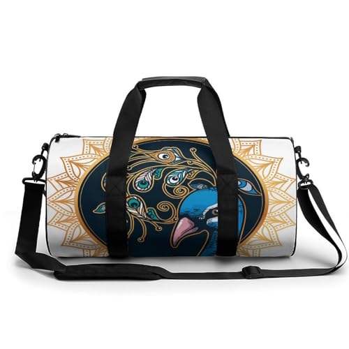 Sac de voyage compact 45x23x23cm grand compartiment de rangement randonnée