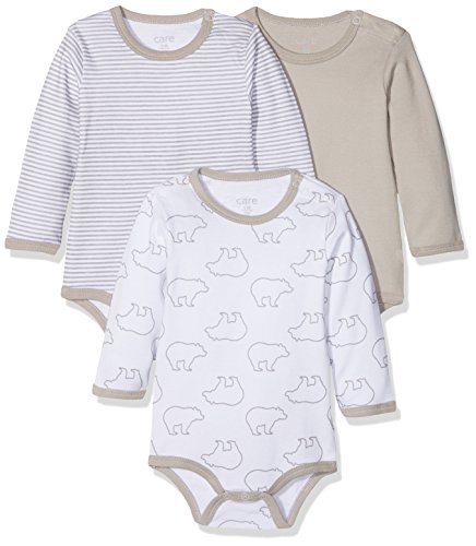 Care 4132, Baby Body a Maniche Lunghe, Unisex