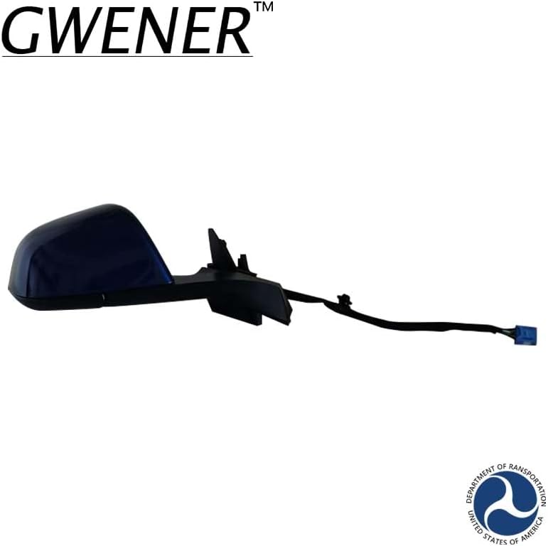 2022-2024 Tesla Model 3 Side Mirror assembly Heated Blue Right