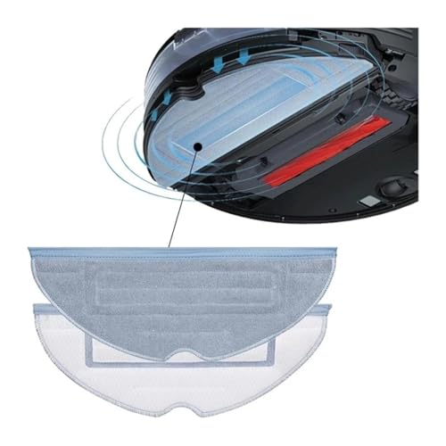 Chiffons de nettoyage durables premium compatibles Roborock S7