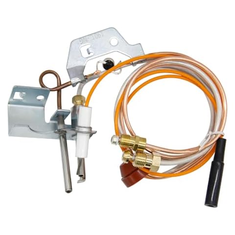 Denkuhin 9003542 Water Heater Pilot Assembly for Natural Gas Reliance, A.O.Smith, Kenmore, State GS and GSX Water Heater, Replacement Part 100109295 9003542005 18324190 9003530 Cover