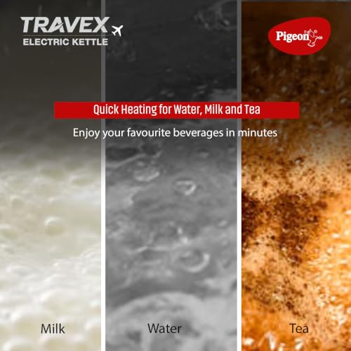 Image of Pigeon Travex Electric Kettle, 300ml, Compact & Portable, White