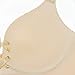 Women Push Up Drawstring Bra Comfort Wirefree Cleavage Molded Bra Sexy Contour T-Shirt Bra 32A Beige