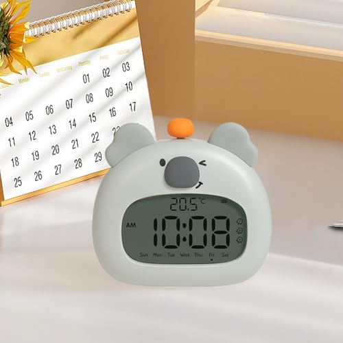 Réveil enfant koala veilleuse rechargeable bord de lit pour chambre bébé