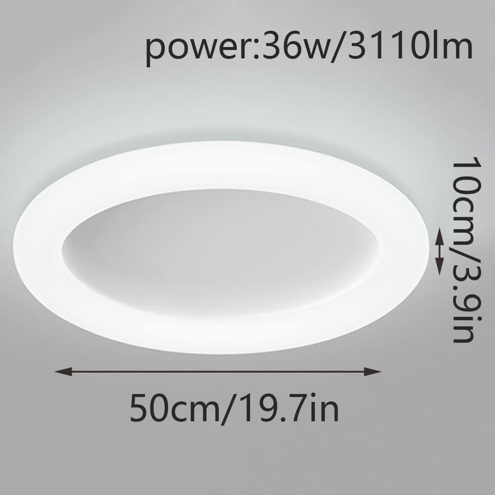 Nordic Płaskie oświetlenie sufitowe Lampa sufitowa do montażu podtynkowego Super jasna lampa panelowa LED Regulowane przyciemniane lampy sufitowe Dekoracja sufitowa OPRAWY Oświetleniowe stosowane w