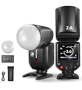NEEWER Z2PRO-S Flash 2.4G TTL Tête Ronde,sans Fil Compatible avec Sony & Godox,76Ws,1/8000s HSS,I...