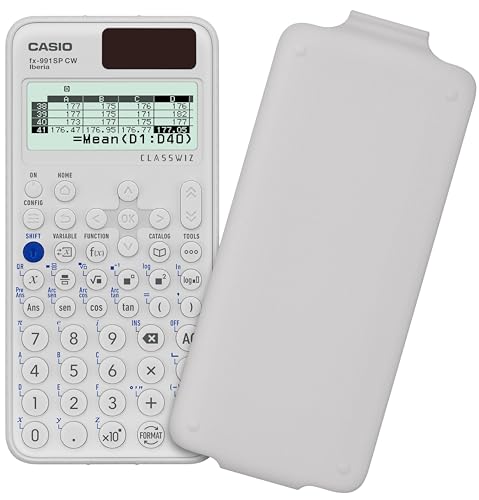 Calculadora científica Casio FX-991SP CW recomendada para el curriculum español solar 2