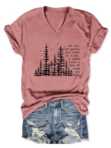 Pifnxtamy of All the Paths You Take in Life Shirt Camping T Shirts