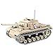 Produktbild DOSGO Militär Panzer Bausteine, 711 Stück Deutsch Nr. 3 Mittlerer Panzer Armee Waffentank Modell Spielzeug für Kinder Erwachsene Kompatibel mit Lego