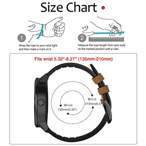 Pulseira Abanen para Forerunner 245/Vivoactive 3 Watch, 20 mm de liberação rápida, pulseira de silic