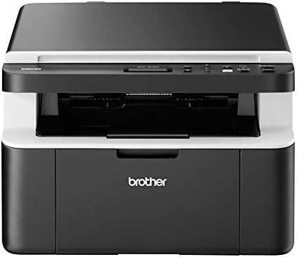 Brother DCP-1612W Mono Laser Printer – All-in-One, Wireless/USB 2.0, Compact, A4 Printer, Home Printer, UK Plug