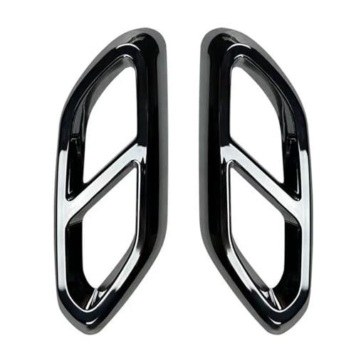 Canule d'échappement pour Mercedes GLC X254 look sport urbain noir AMG 2023