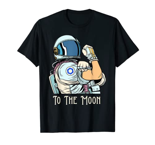 Crypto Currency Talk Links - Fun Chainlink We Can Do It Merch T-Shirt