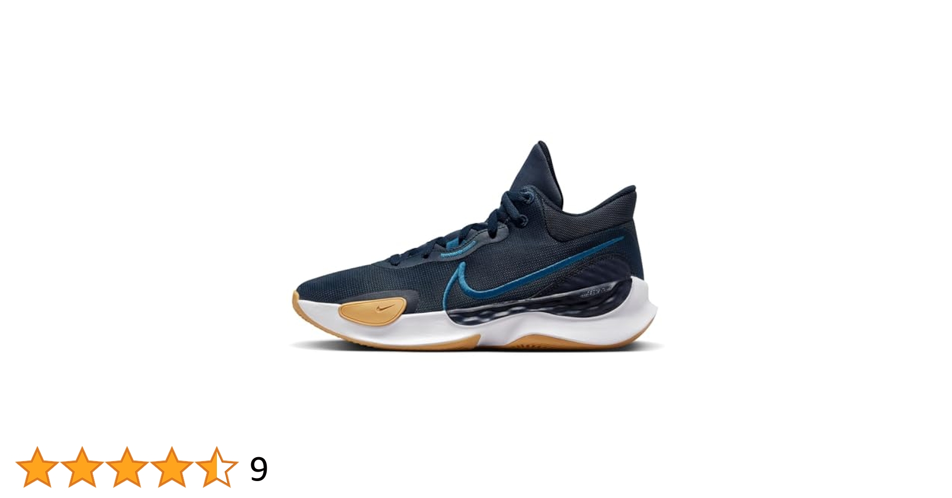 Nike Mens Renew Elevate III Basketball Shoes, Obsidian/Dk