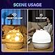 Micacorn Sternenhimmel Projektor Lampe Baby LED Nachtlicht 6 Projektionsfilmen USB Aufladen 360° Drehbar Starry Projector Light für Kinderzimmer Geburtstage Weihnachtsgeschenke Weihnachtsdekorationen