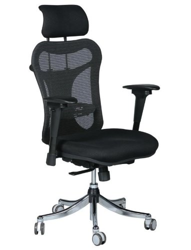 Balt Ergonomic Executive Height Adjustable Office Chair - Black