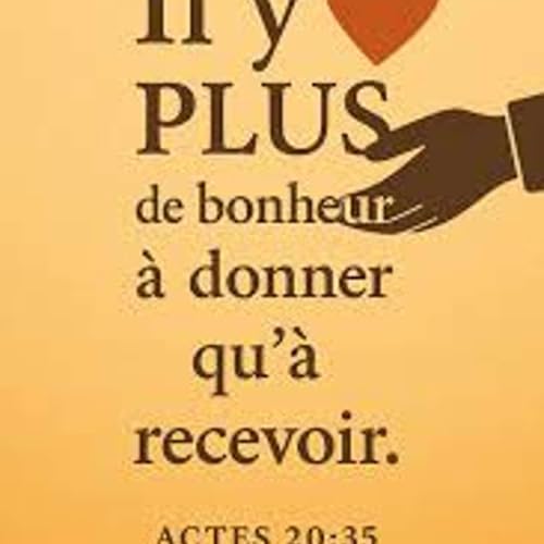 Le don, donnons, c&rsquo;est le moment de donner