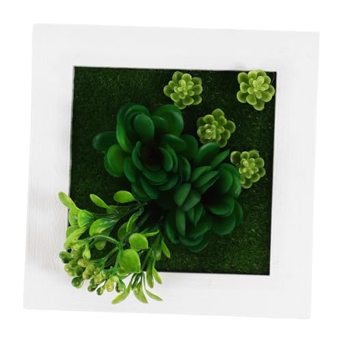 YARNOW Support Mural Pour Plantes Artificielles Décoration Murale Pour Maison Ou Bureau Cadre Mural à Plantes Suspendues Fausses Succulentes Pot Hydroponique