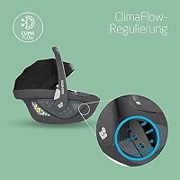 Maxi-Cosi FamilyFix 360 i-Size Basis, Pebble 360 i-Size Babyschale, Pearl 360 i-Size Kleinkindautositz Bundle - FlexiSpin-Drehung, Click & Go Installation, 0-4 Jahre, 40-105 cm, Black – Ansicht 6