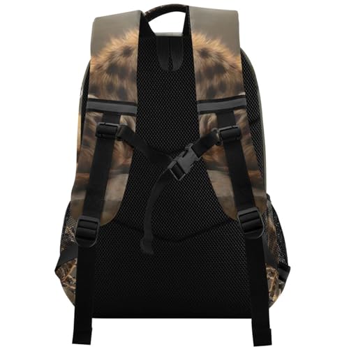 Hyena Group Kids Travel Backpack School Bag Large Capacity with Reflective Strip for Boys Girls 11.6 × 6.9 × 16.7 INCH2