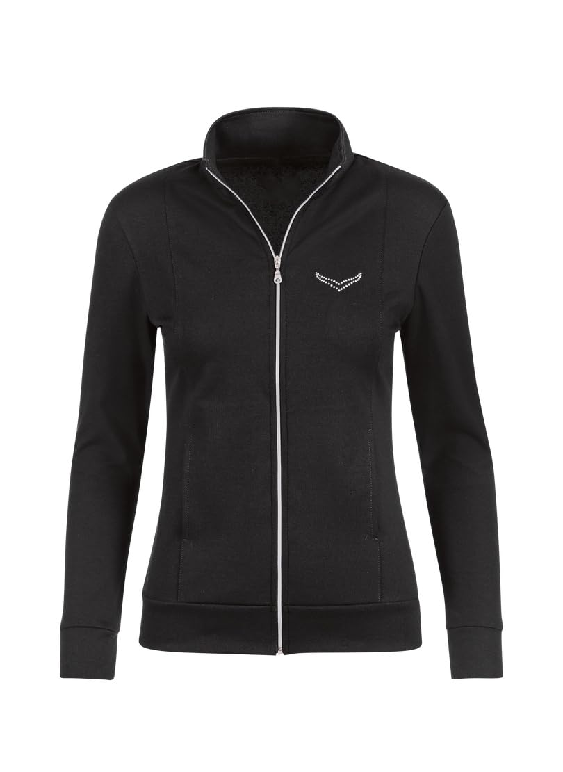 Trigema Jacke veredelt mit Kristallsteinen
