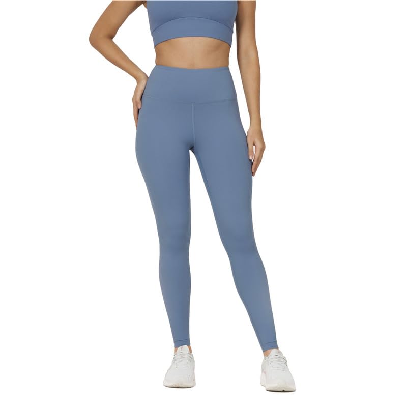 Image of BlissClub The Ultimate Leggings Lite, Ankle Length Tights for Women for Gym, Yoga and Workout with High Waist, Regular (for Women Upto 5'4)
