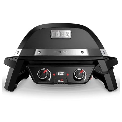 Weber Pulse 2000 Electric Grill, Black