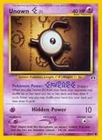 Amazon.com: Unown Pokemon Card
