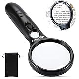 【Distancia focal cómoda】- Diferentes aumentos tienen diferentes distancias focales. La distancia focal de esta lupa de aumento 3X es de aproximadamente 1,2 pulgadas a 3,1 pulgadas (30 mm-80 mm). Si la distancia focal excede aproximadamente 3.1 pulgadas, la imagen y el texto pueden distorsionarse
