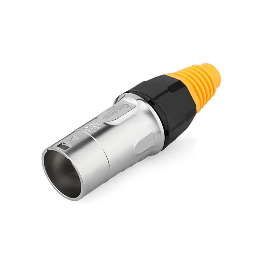 CNLINKO Connettore impermeabile YT-RJ45, IP65 Connettore circolare, Alloggiamento senza interferenze, Connettore a scatto per reti industriali