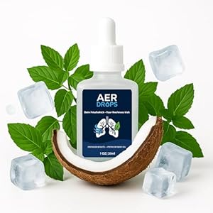 AERDROPS Fokus & Energie Minzöl Tropfen 30ml