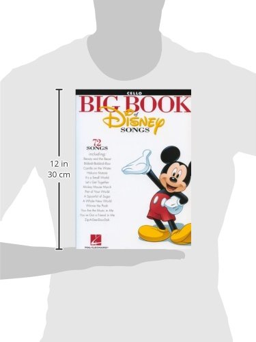 The Big Book of Disney Songs: Cello