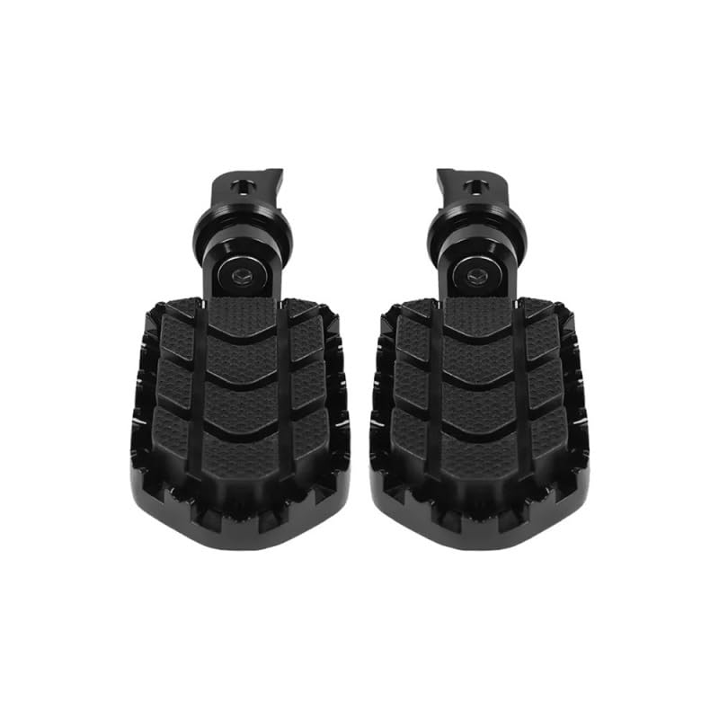 Repose-pieds de moto noirs avec protection pour NC750X et NC700X