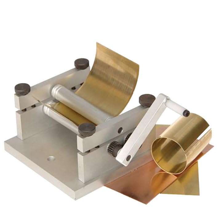 Maquina laminadora de placas para evitar deformaciones en laminas de metal suave de 60 mm