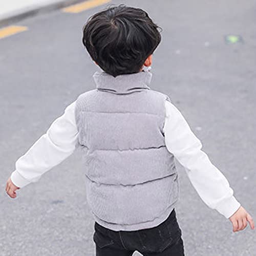 Baby Boys Girls Corduroy Jacket Toddler Kids Sleeveless Fleece Winter Coat Vest Sherp𝐚 Button Down Warm3
