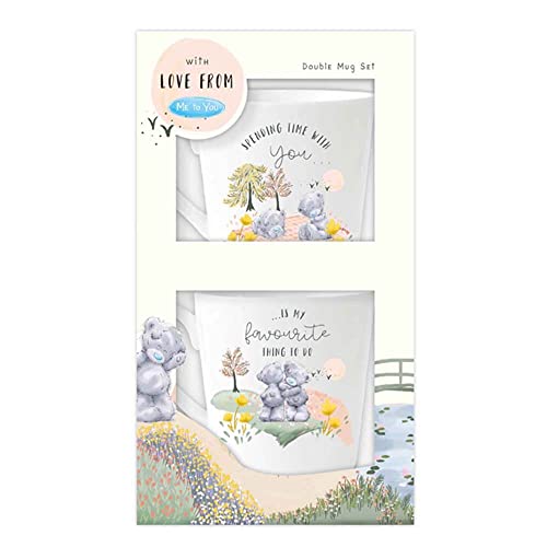 Me to You New Adventure Double Ceramic Mug Set.