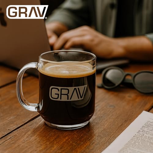Taza de vidrio para café GRAV miniatura 3