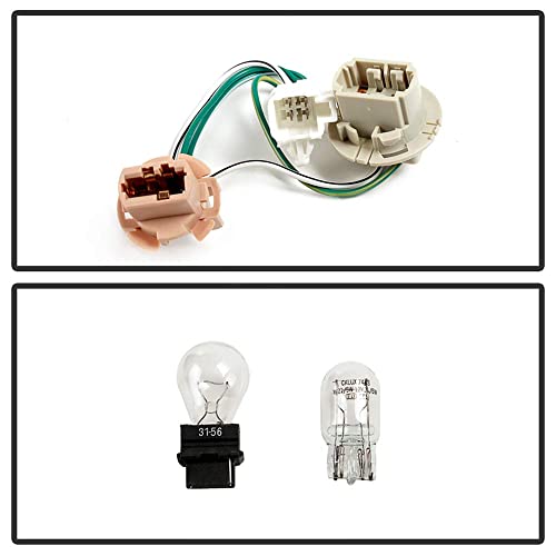 Acanii - For 2009-2010 Toyota Corolla Outer Rear Replacement Tail Light - Driver Side Only #TOP4