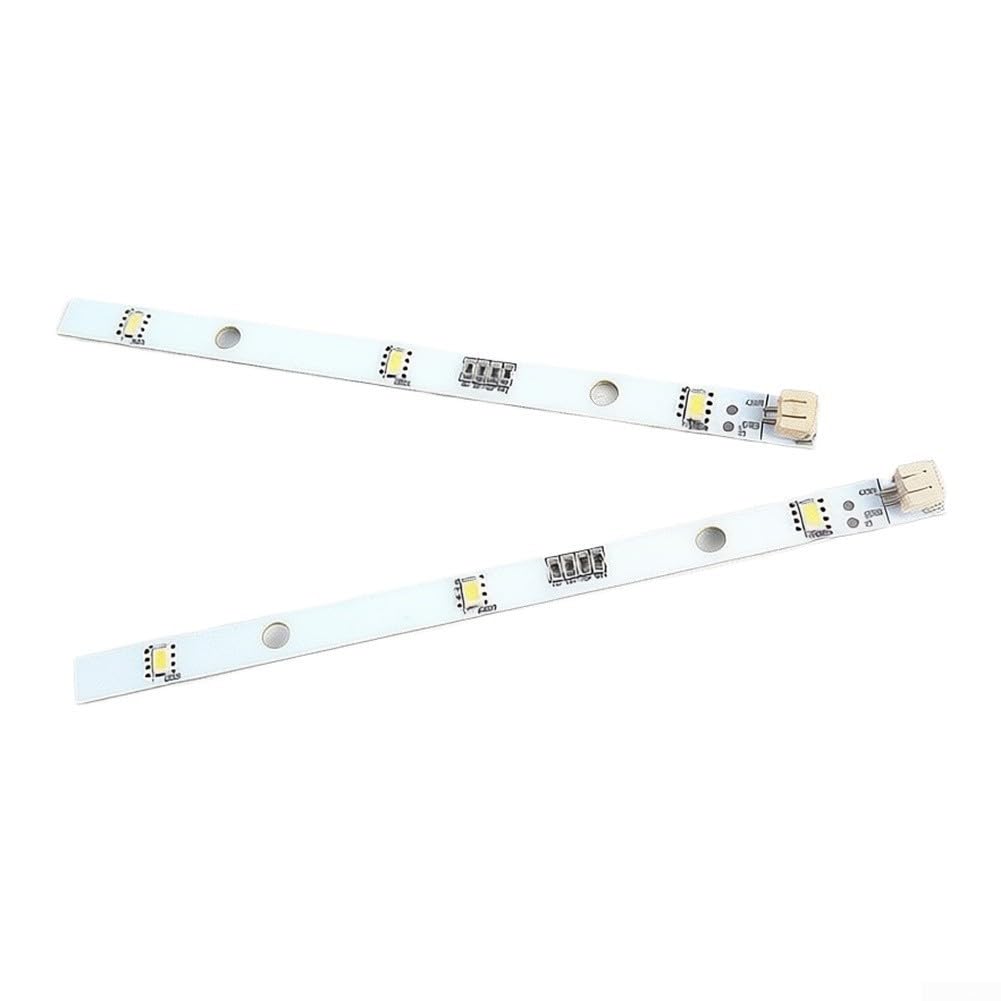 Tira LED para Frigorífico para hisense y para rongsheng E349766 MDDZ-162A 12V Blanca Fría Repuesto Iluminación Nevera 16cm Pack 2 Unidades