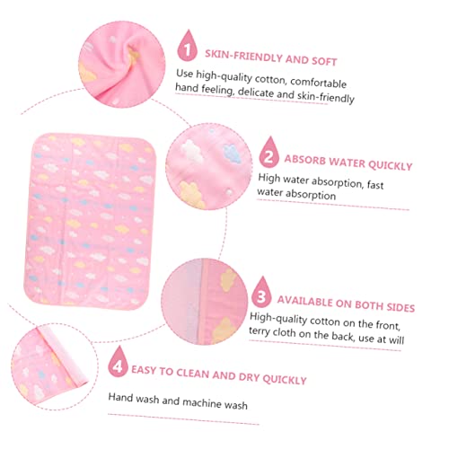 SHOWERORO Almofada De Cama Menstrual Estação De Troca De Fraldas Dobrável Absorvente Menstrual Troca