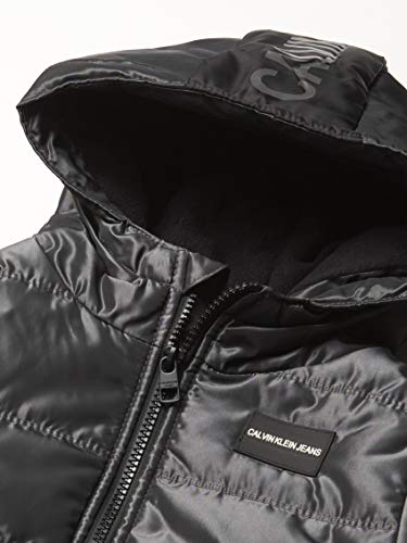Calvin Klein Boys' Eclipse Bubble Jacket, Dark Gray, 5 #TOP4