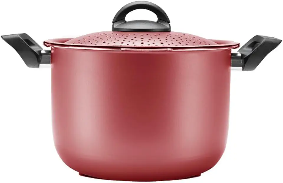 Brinox - Espagueteira 5,5L Especiarias - Vermelho Cereja